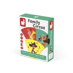 Настольная игра Janod Happy Families Цирк (J02755) от производителя Janod