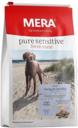 Сухий корм Mera Pure Sensitive fresh meat Hering&Kartoffel для собак з м'ясом оселедця і картоплі 12 (57350) від виробника MeRa
