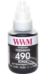 Чернило WWM Canon Pixma G1400/2400/3400 Black Pigment (C490BP) 140г от производителя WWM