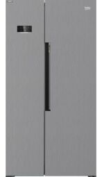 Холодильник Beko SBS, 179x91x71, xолод.відд.-368л, мороз.відд.-190л, 2дв., A+, NF, дисплей, нерж (GN164020XP) від виробника Beko