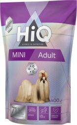 Корм HiQ Mini Adult сухой с мясом птицы для взрослых собак малых пород 400 гр от производителя HIQ