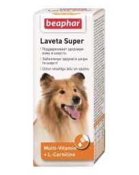 Вітаміни для дорослих собак Beaphar Laveta Super For Dogs 50 мл (BAR12554) від виробника Beaphar