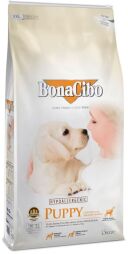 Сухий корм BonaCibo Puppy Chicken & Rice with Anchovy з куркою для щенят 15 кг (8694686405703) від виробника BonaCibo