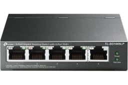 Комутатор TP-LINK TL-SG1005LP 5xGE/4xPoE+ 40W некерований 250м від виробника TP-Link