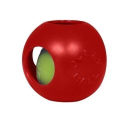Іграшка для собак Jolly Pet Teaser Ball червона, 30 см (0788169151015) від виробника Jolly Pets