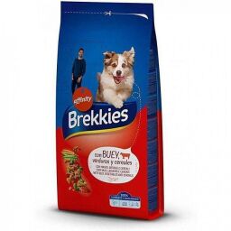 Сухие корма Brekkies Excel Dog Beef 10 кг. для взрослых собак всех пород с говядиной (920401) от производителя Brekkies