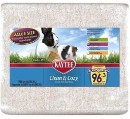 Kaytee Clean & Cozy White Клин & Кози ЧИСТО & уютно БЕЛЫЙ подстилка для грызунов, целлюлоза белый 28.3 (995298) от производителя Kaytee