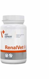 Вітаміни VetExpert RenalVet для котів та собак з хронічною нирковою недостатністю 60 табл (5902768346275) від виробника VetExpert