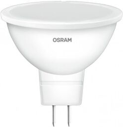 Лампа світлодіодна OSRAM LED VALUE, MR16, 7W, 3000K, GU5.3 (4058075689299) від виробника Osram