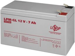 Аккумуляторная батарея LogicPower 12V 7AH (LPM-GL 12 – 7 AH) GEL (LP6560) от производителя LogicPower
