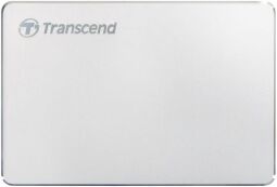 Портативный жесткий диск Transcend 1TB USB 3.1 Type-C StoreJet 25C3S Silver (TS1TSJ25C3S) от производителя Transcend