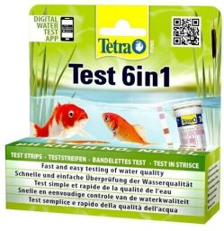 Набор индикаторных тестов для воды Tetra Pond Test 6in1 25 шт. (1111131751) от производителя Tetra