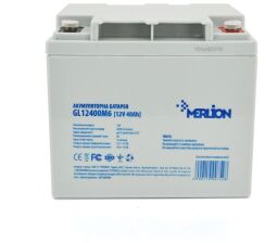 Акумуляторна батарея Merlion 12V 40AH (GL12400M6/00752) GEL від виробника Merlion