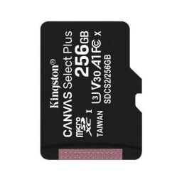 Карта памяти Kingston microSD 256GB C10 UHS-I R100/W85MB/s (SDCS2/256GBSP) от производителя Kingston