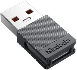 Адаптер McDodo Type-C 5A to USB-A 2.0 Convertor OT-6970 Black (19623) от производителя McDodo