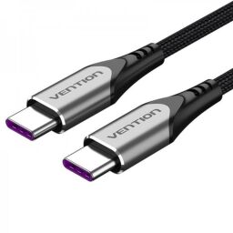 Кабель Vention USB Type-C - USB Type-C (M/M), 0.5 м, Black (TAEHD) від виробника Vention