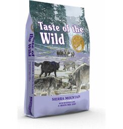 Сухий корм для собак усіх порід та життя Taste of the Wild Sierra Mountain Canine ягня 2кг (2573-HT18)
