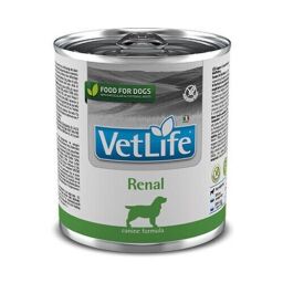 Вологий корм лікувальний для собак Farmina Vet Life Renal, для підтримки функції нирок, 300 г (160557) від виробника Farmina