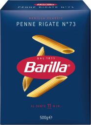 Макарони BARILLA 500g №73 Penne Rigate (12590) от производителя Barilla