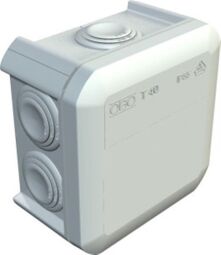 Коробка монтажна OBO Bettermann T40 IP55, 90x90x52 мм (106230) від виробника OBO Bettermann