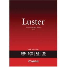 Бумага Canon A3 Luster Photo Paper Pro LU-101, 20 л. (6211B007) от производителя Canon