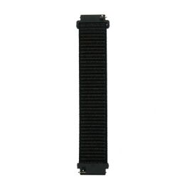 Ремінець Nylon Loop 22 mm для Samsung Watch S3/S4 46mm Black (7) (10598) від виробника Smart Watch