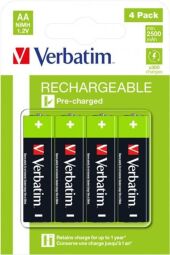 Аккумуляторы Verbatim AA/HR06 NI-MH 2600 mAh BL 4шт (49517_usd) от производителя Verbatim