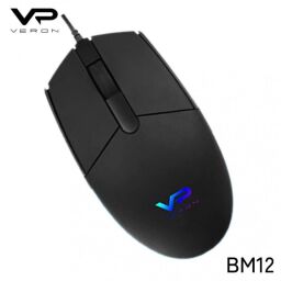 Миша провідна Veron BM12 Чорний (ts000072513) від виробника Veron