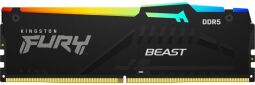 Память ПК Kingston DDR5 8GB 4800 FURY Beast RGB (KF548C38BBA-8) от производителя Kingston