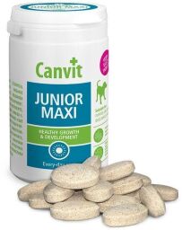 Canvit JUNIOR Maxi Dog 230 г (76 табл) - добавка для цуценят великих порід (can53373) від виробника Canvit