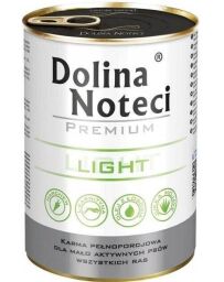 Вологий корм Dolina Noteci Premium Light для собак менш активних 400 г