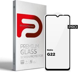 Защитное стекло Armorstandart Pro для Nokia G22 Black (ARM66983) от производителя ArmorStandart