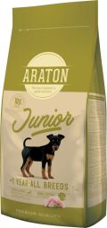 Корм ARATON JUNIOR All Breeds сухий для цуценят усіх порід 15 кг (4771317456373) від виробника ARATON