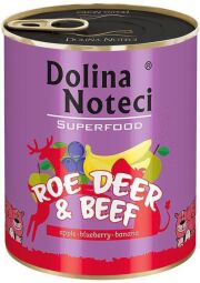 Dolina Noteci Superfood консерву для собак 800 г (косуля та яловичина) DN800(572) від виробника Dolina Noteci
