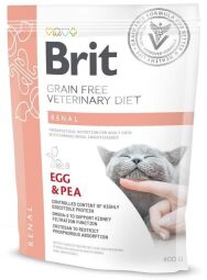 Brit GF Veterinary Diets Cat Renal 0.4 кг сухой лечебный корм для кошек (SZ170958/528332) от производителя NoName