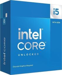 Центральний процесор Intel Core i5-14600KF 14C/20T 3.5GHz 24Mb LGA1700 125W w/o graphics Box (BX8071514600KF) від виробника Intel