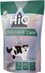 Корм HiQ LongHair care сухой для взрослых длинношерстных кошек 400 гр от производителя HIQ