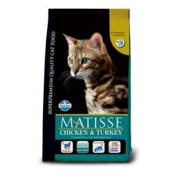 Сухой корм Farmina Matisse Adult Chicken & Turkey для взрослых кошек, курица и индейка, 1.5 кг (161034) от производителя Farmina
