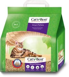 Наповнювач туалету для кішок Cats Best Smart Pellets (дерев'яний) - 10 (кг)