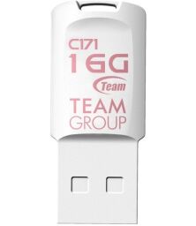 Флеш-накопичувач USB 16GB Team C171 White (TC17116GW01) від виробника Team