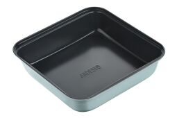 Форма для выпечки Ardesto Tasty baking 23,2*22 см квадратная, серый, голубой, углеродистая сталь (AR2302T) от производителя Ardesto