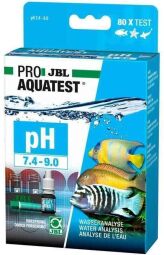 Тест JBL ProAquaTest pH 7,4-9,0 для визначення значення pH в ставках і прісноводних/морських акваріумах