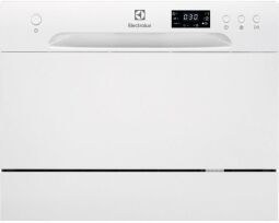 Посудомоечная машина Electrolux настольная, 6компл., A+, 55см, дисплей, белый (ESF2400OW) от производителя Electrolux