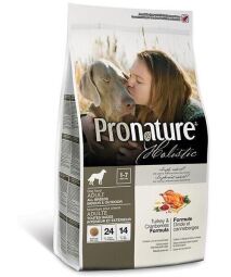 Pronature Holistic 2.72 кг (Пронатюр холістік) з індичкою і журавлиною сухий холістік корм для собак всіх порід