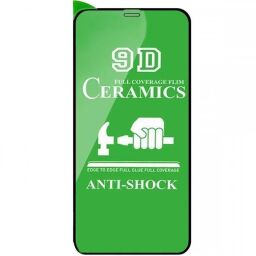 Захисна плівка Ceramics 9D (без упак.) для Apple iPhone 13/13 Pro (6.1")