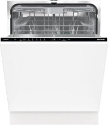 Посудомийна машина Gorenje вбудовувана, 16компл., A+++, 60см, AquaStop, автоматичне відчинення, сенсорн.упр, 3и кошики, білий (GV16D) від виробника Gorenje