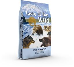 Корм Taste of the Wild Pacific Stream Canine Formula сухий з лососем для дорослих собак усіх порід із чутливим травленням 18 кг (0074198615063) від виробника Taste of the Wild