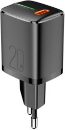 Мережевий зарядний пристрій Grand-X USB-C PD3.0 20W QC4.0,FCP,AFC Black (CH-790) від виробника Grand-X
