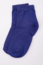 Дитячі однотонні шкарпетки AGER, синього кольору, 167R603