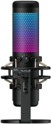Гейминговый микрофон HyperX QuadCast S, Omni/Uni/Bi, USB-A, 3м, NGenuity, RGB, черный (4P5P7AA) от производителя HyperX